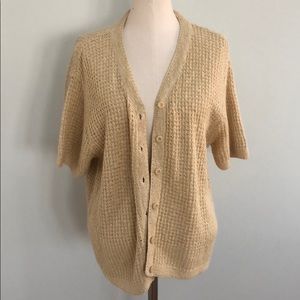Liz Claiborne short sleeved sweater